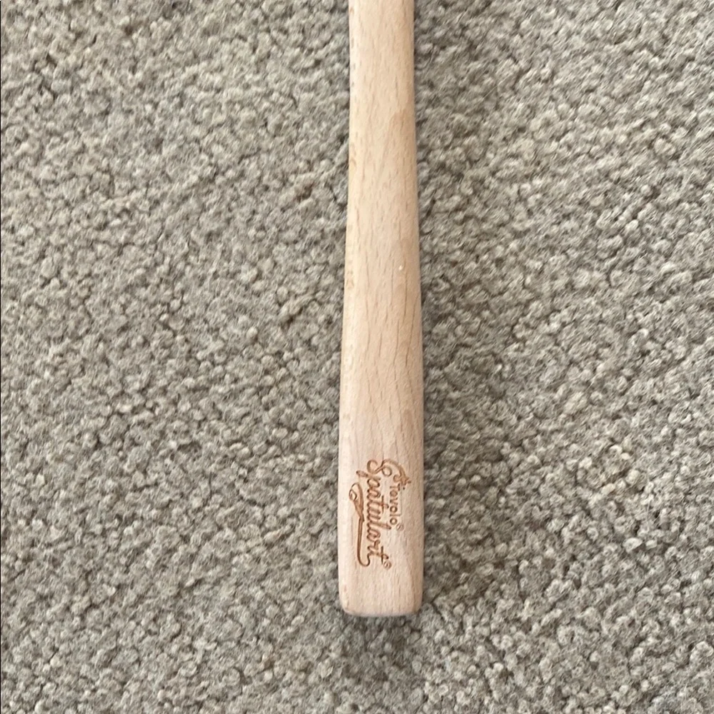 Strawberry Print Spatula with Wooden Handle